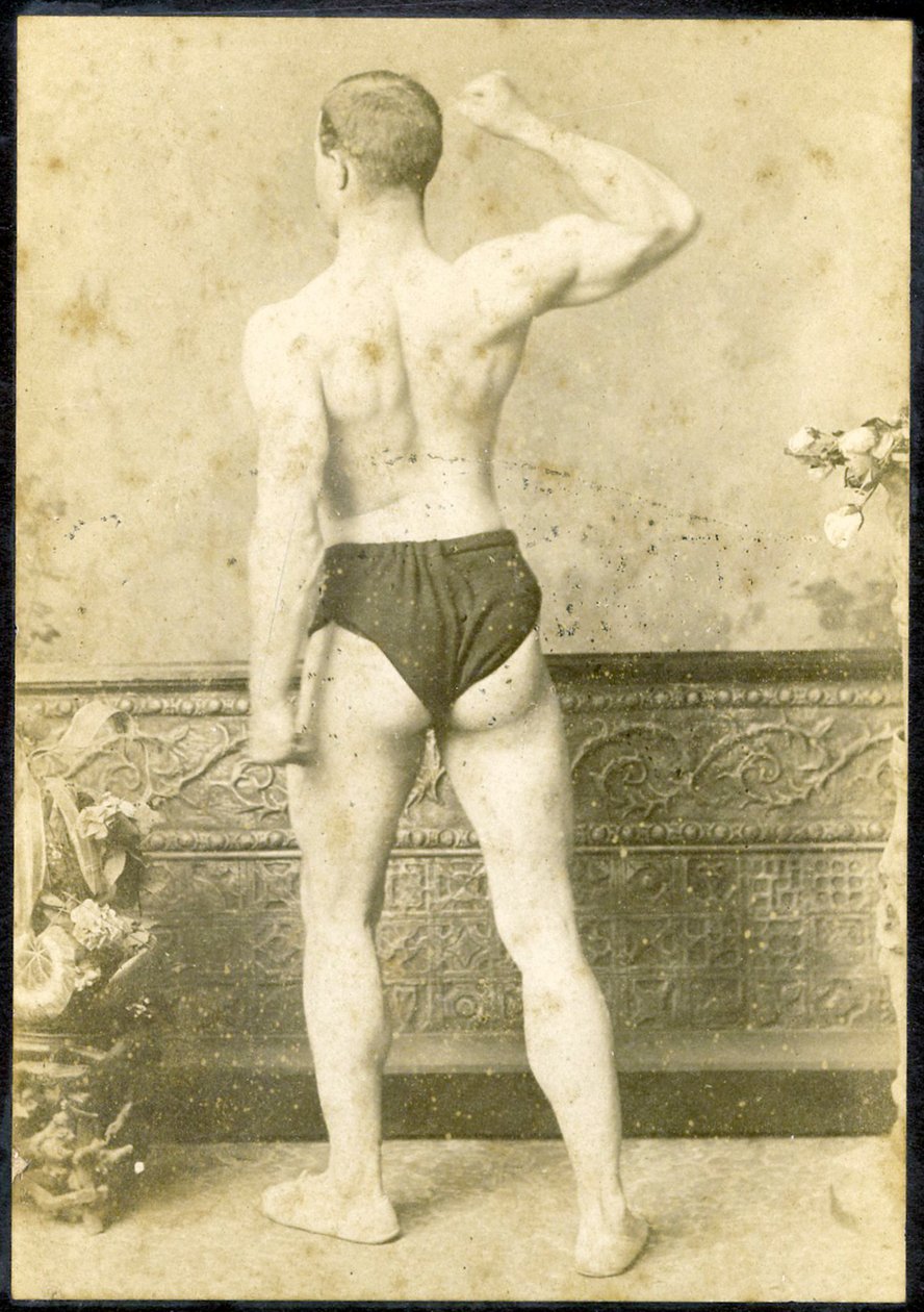 Retrato de um homem forte, c.1890 de Charles Eisenmann