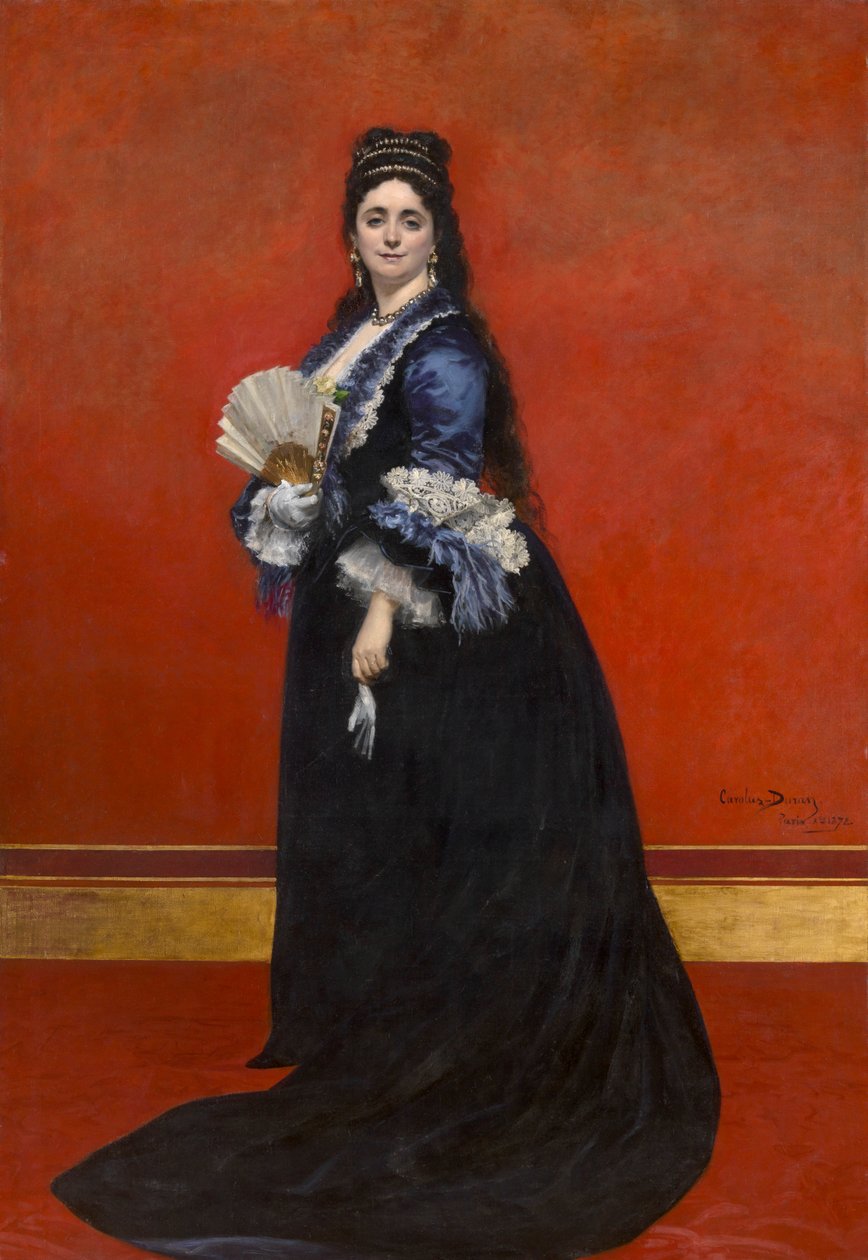 Senhora de Rute, nascida Marie Laetitia Bonaparte-Wyse de Charles Emile Auguste Carolus Duran