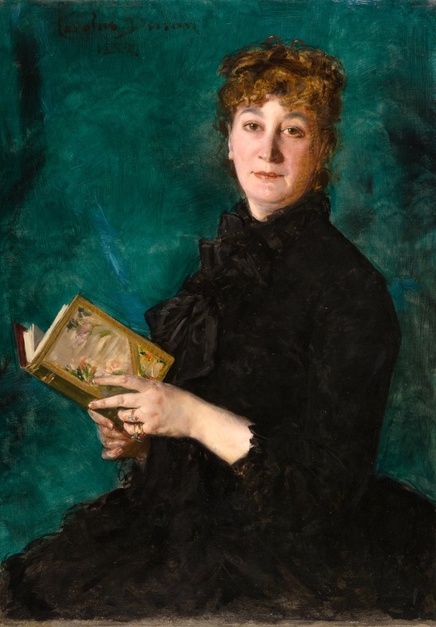 Madame Pauline-Marie-Charlotte Carolus-Duran (1839-1912) de Charles Emile Auguste Carolus Duran