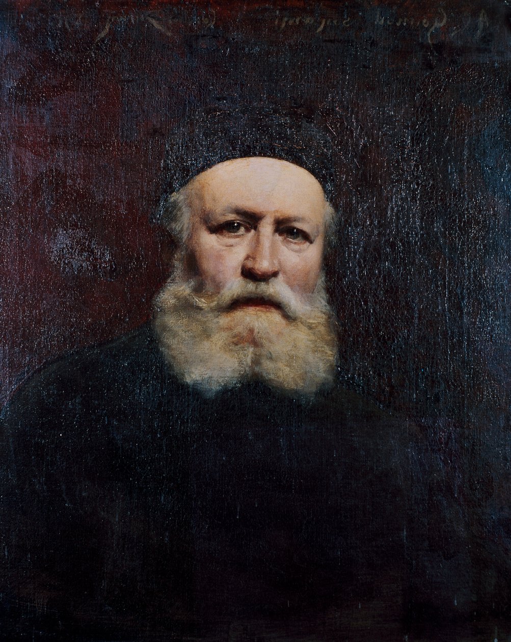 Retrato do compositor francês Charles Gounod (Paris de Charles Emile Auguste Carolus Duran