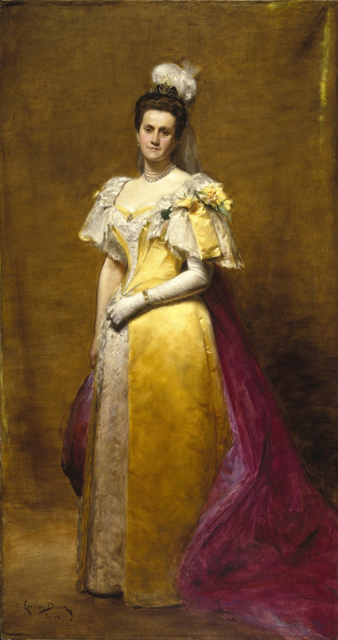 Retrato de Emily Warren Roebling, 1896 de Charles Emile Auguste Carolus Duran