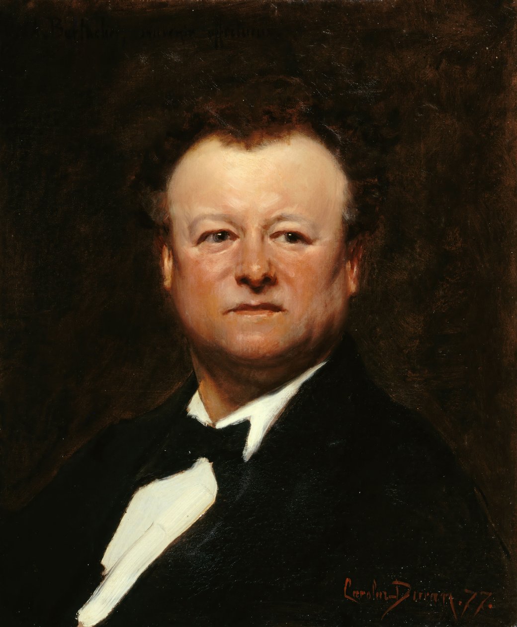Retrato de Jean-François Berthelier 1830-1888, 1877. de Charles Emile Auguste Carolus Duran
