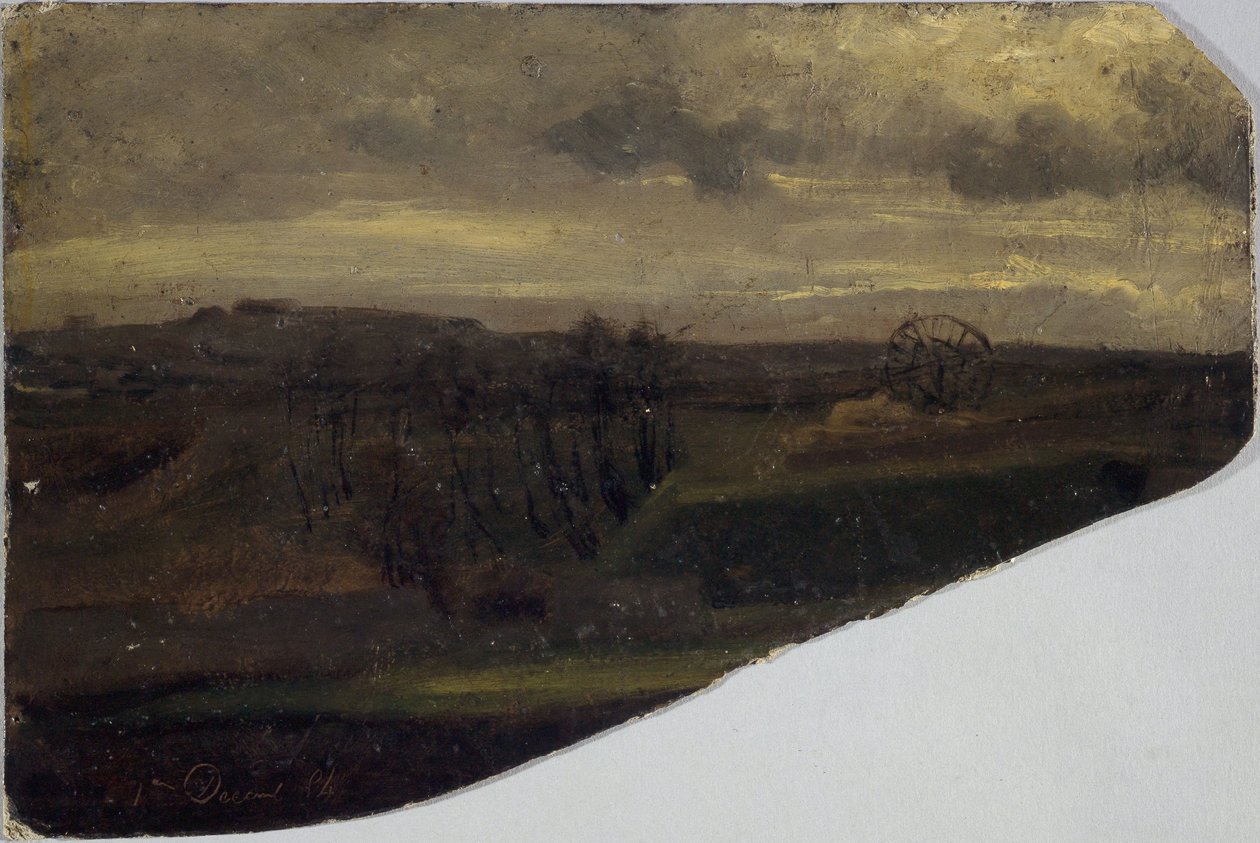 Campo perto de Paris de Charles Emile Cuisin