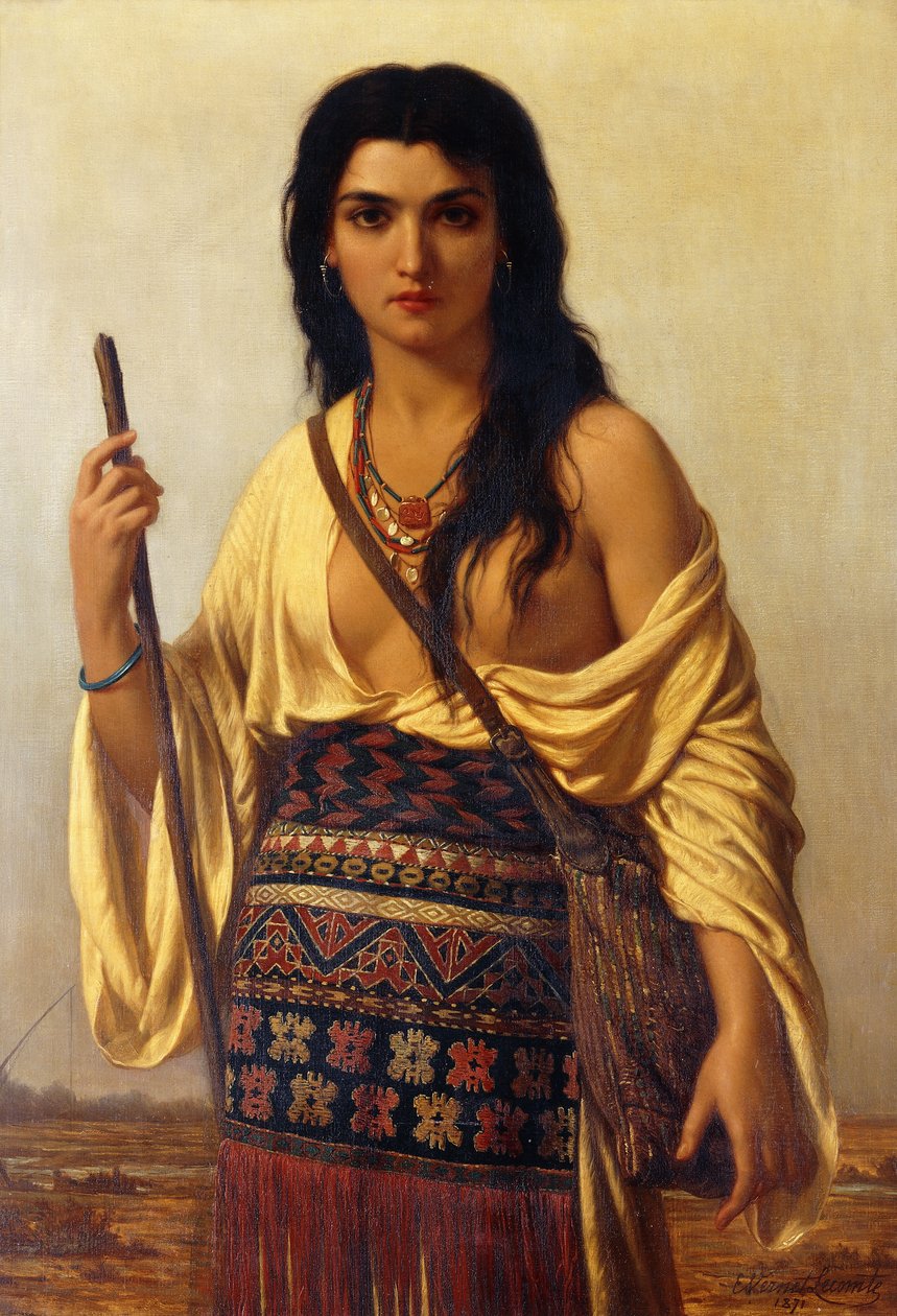 Minnehaha, 1871 de Charles Emile Hippolyte Vernet Lecomte
