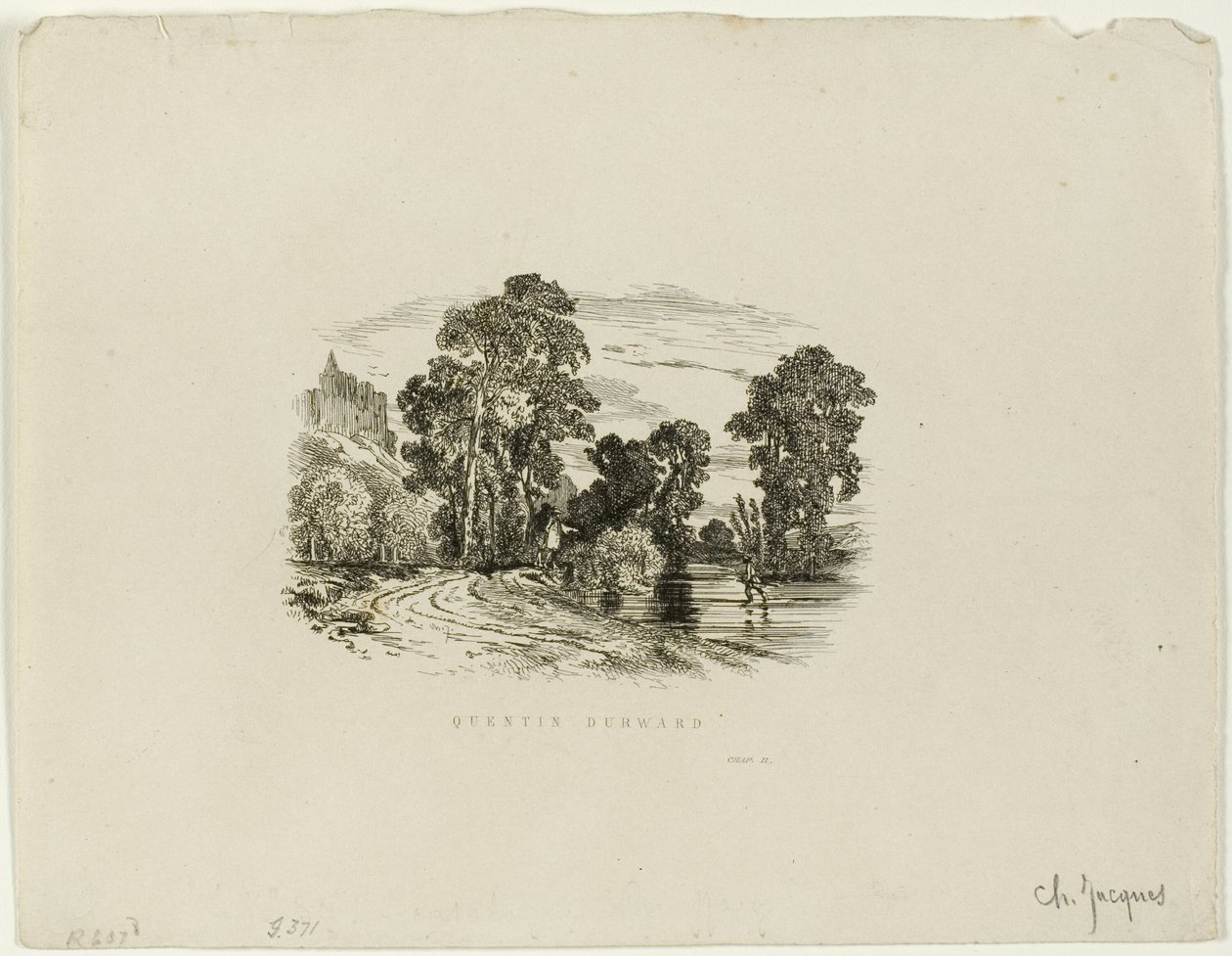 Um castelo de Charles Emile Jacque