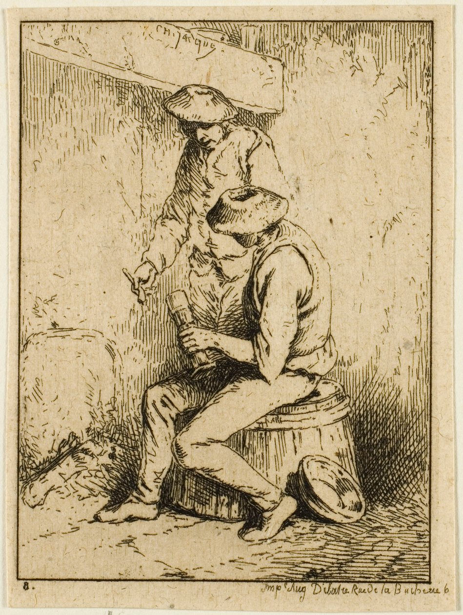 Bebedoras de Charles Emile Jacque