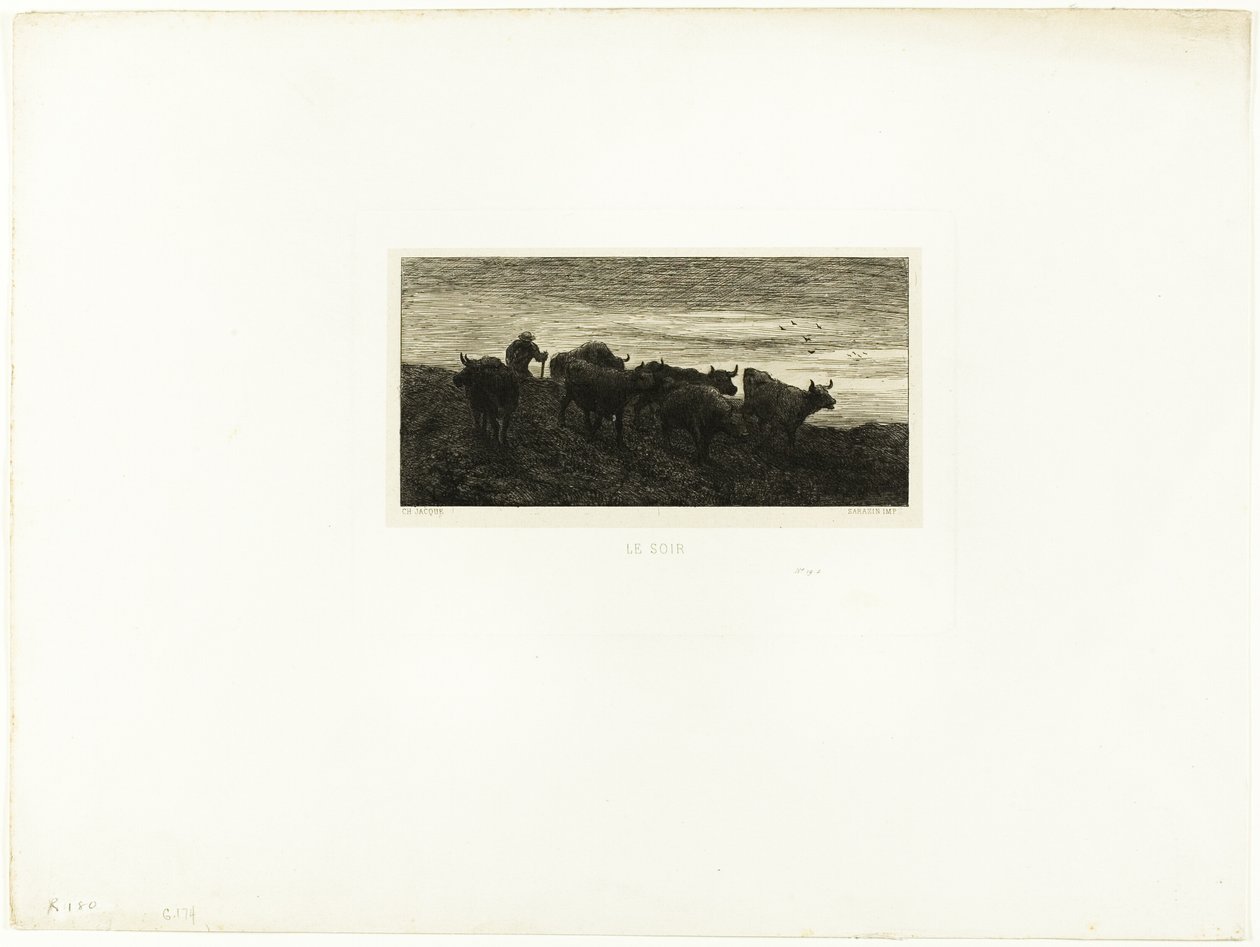 Tarde de Charles Emile Jacque