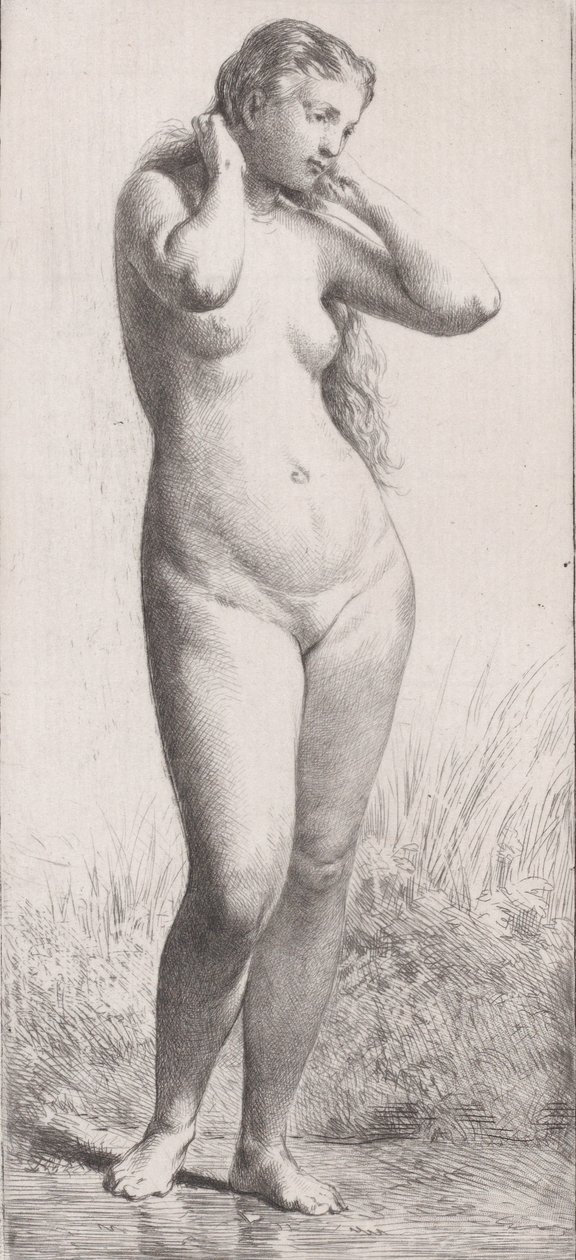 Floresta. de Charles Emile Jacque