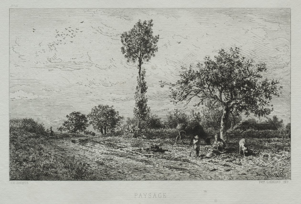 Panorama. de Charles Emile Jacque