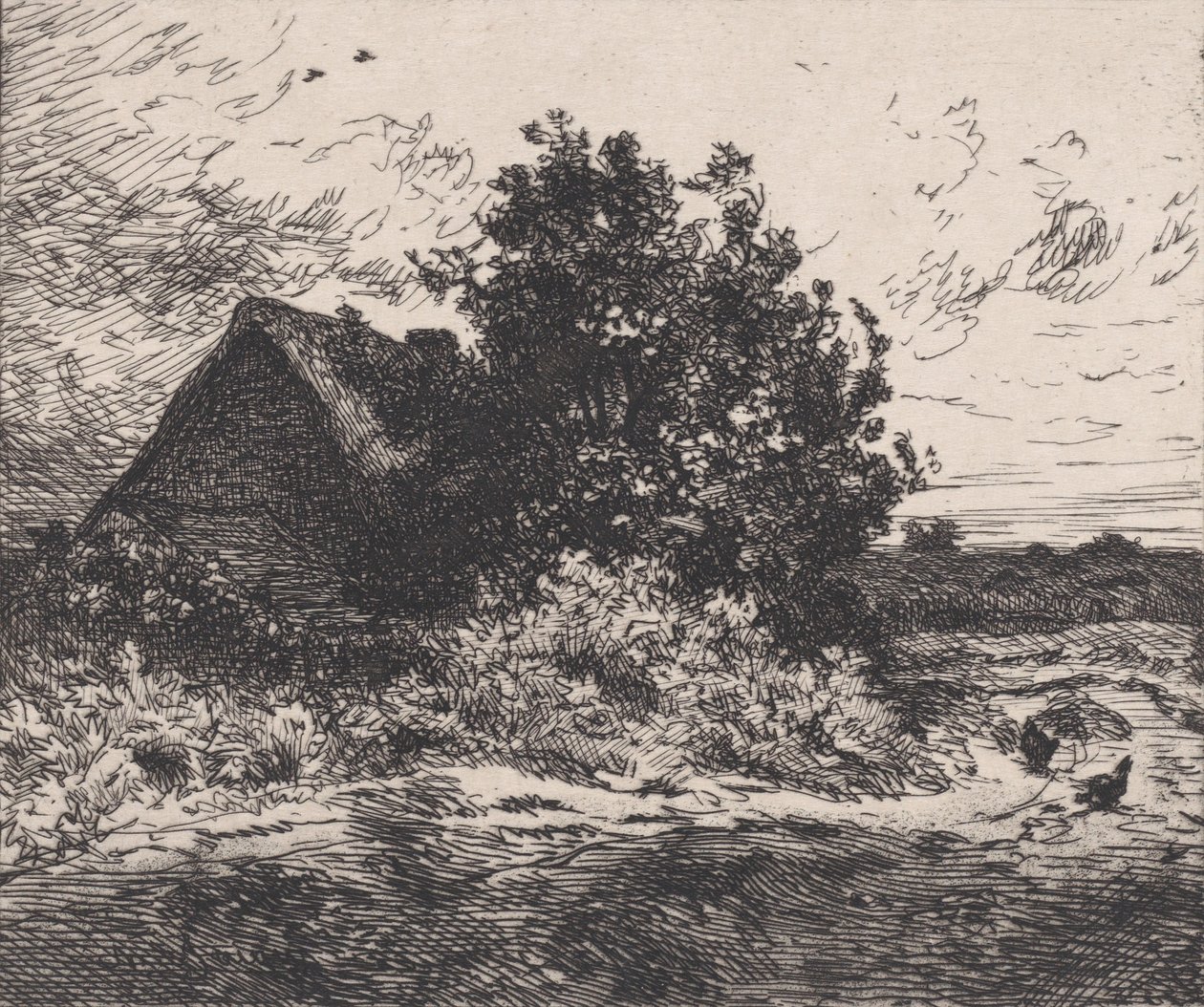O Kercassier Bush, ca. 1875-80. de Charles Emile Jacque
