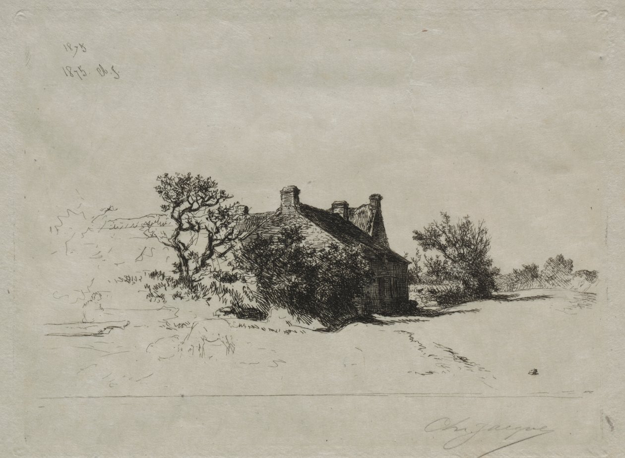 Pequenas Casas Kercassier de Charles Emile Jacque