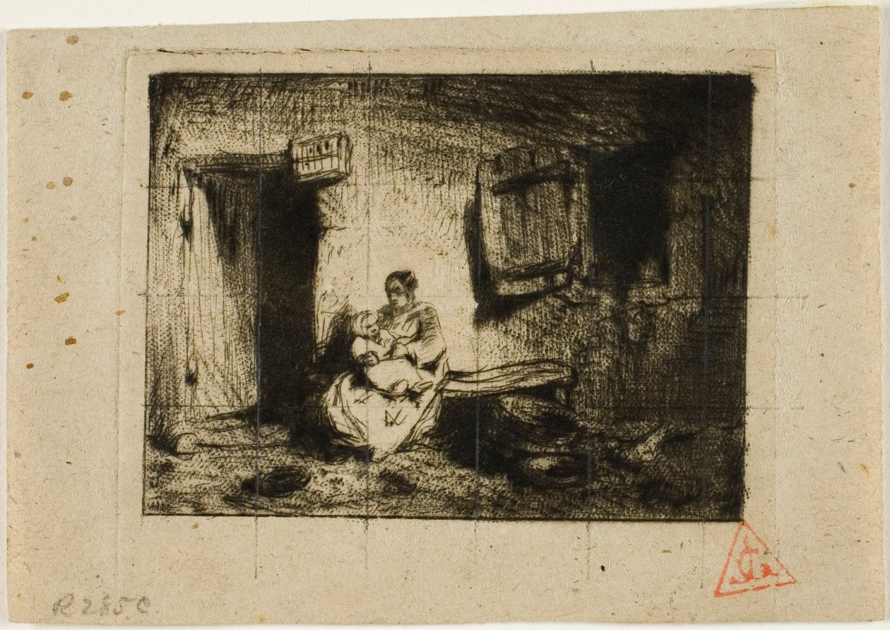 Babá de Charles Emile Jacque