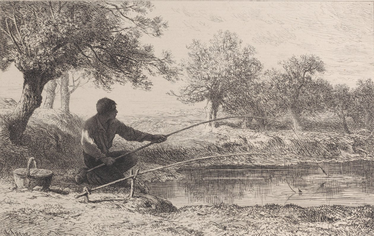 Floresta. de Charles Emile Jacque