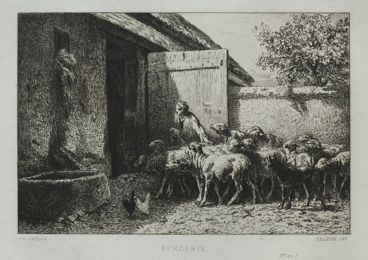 Redil de Charles Emile Jacque