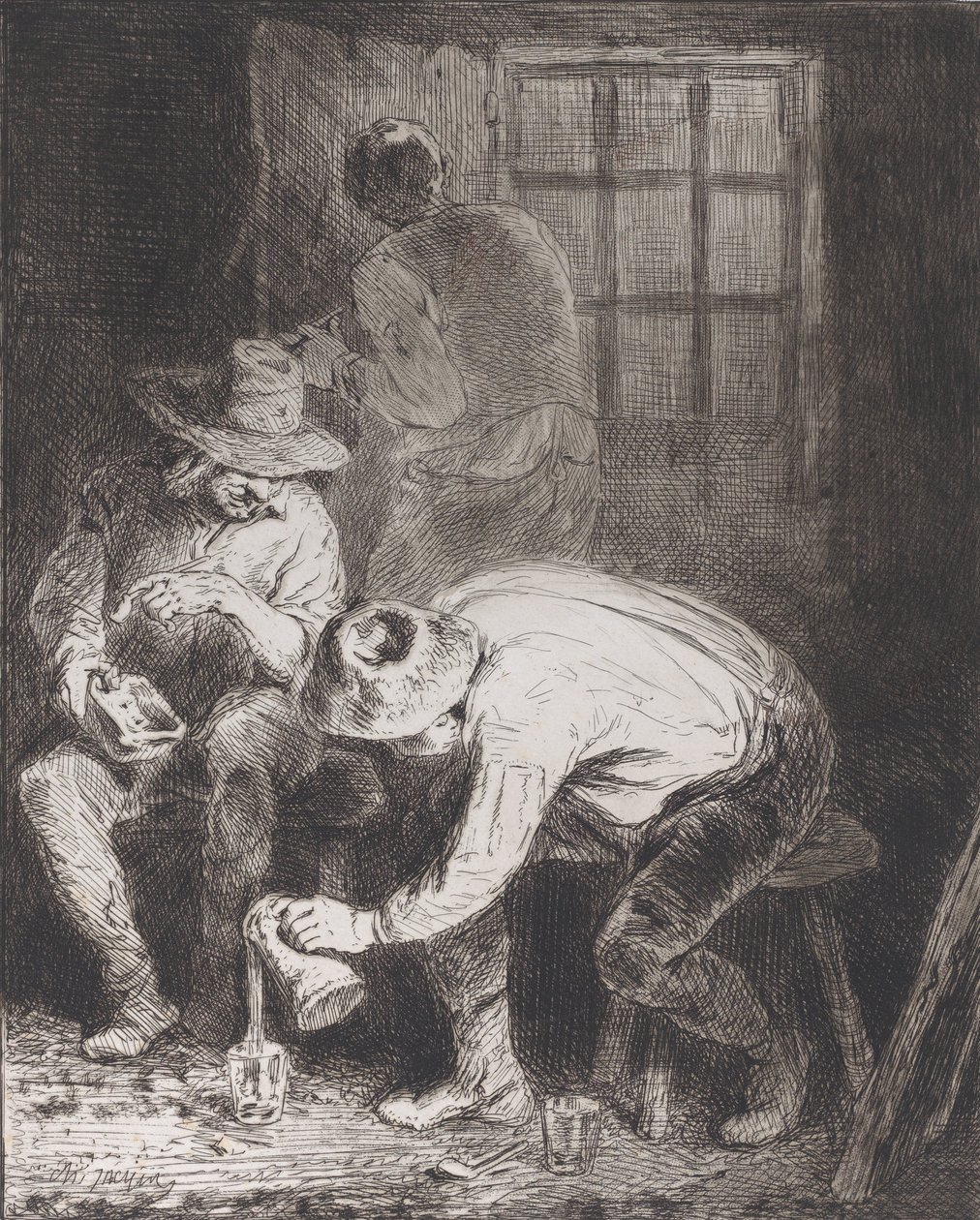 A Boa Companhia, 1846. de Charles Emile Jacque