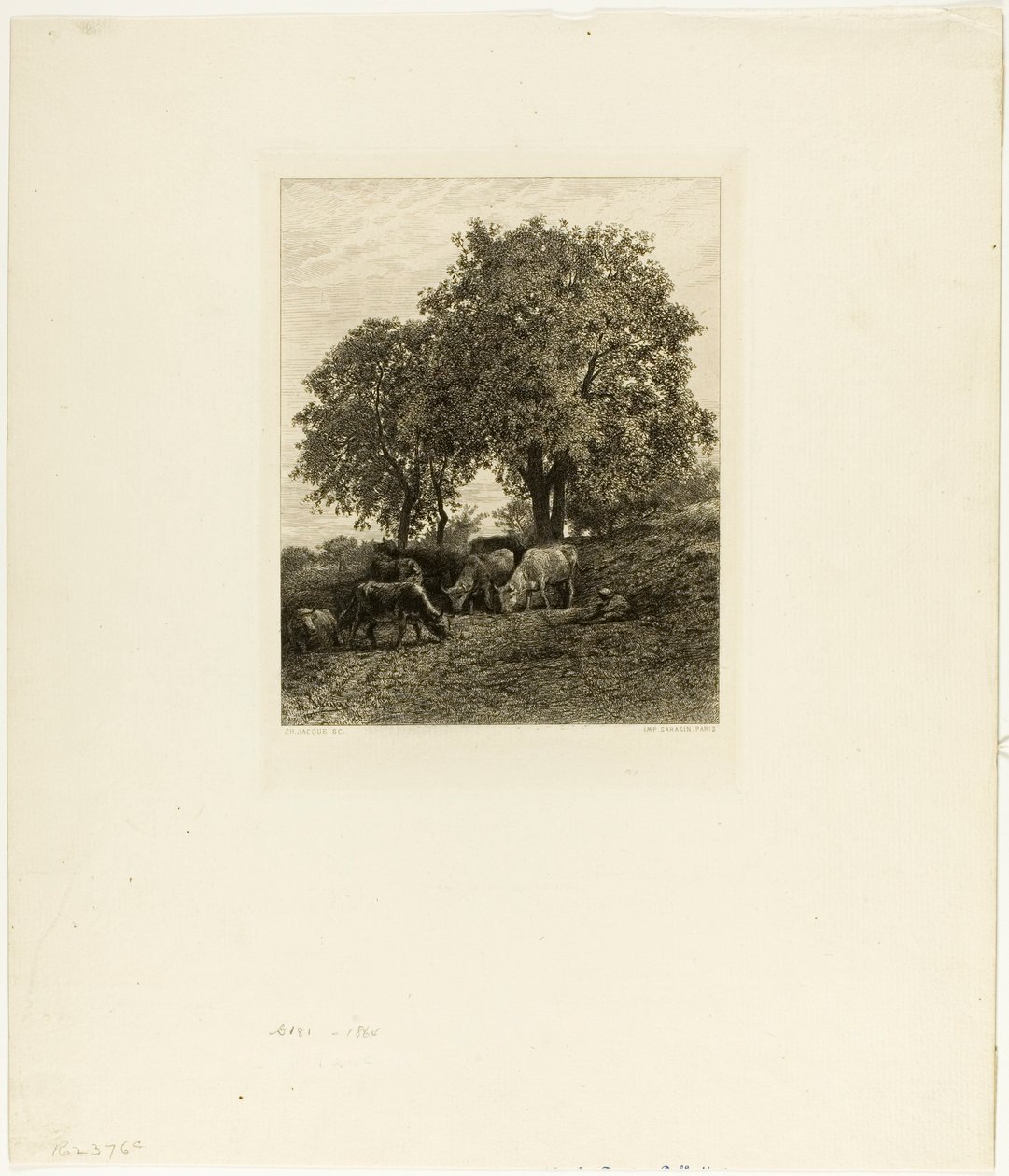 O resto de Charles Emile Jacque