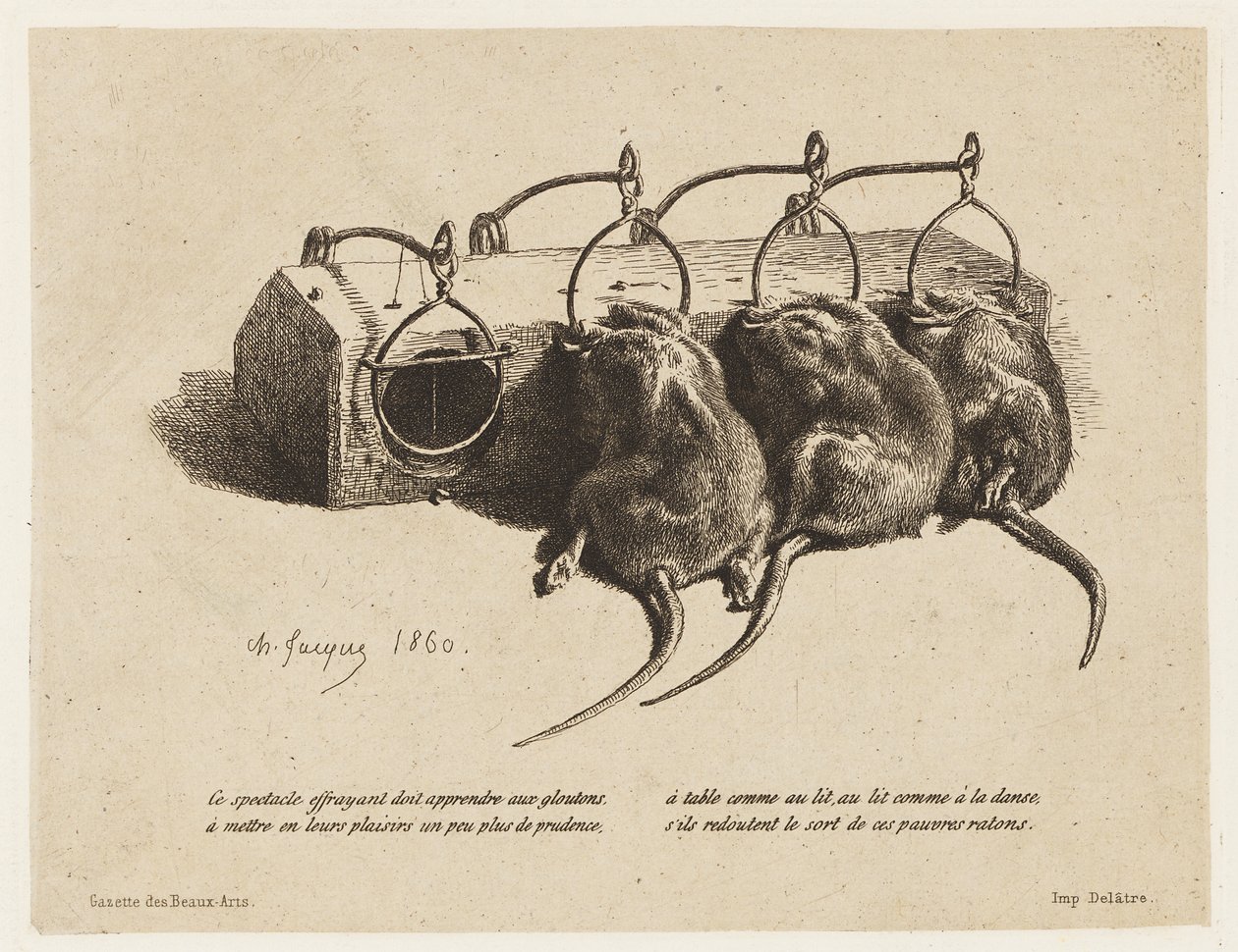 A ratoeira de Charles Emile Jacque