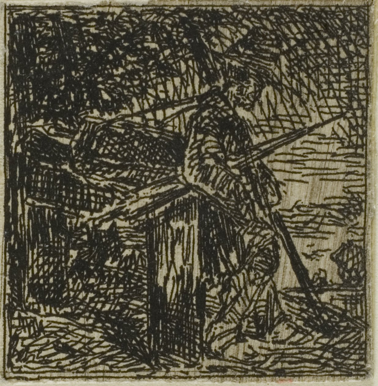 Vagabunda de Charles Emile Jacque