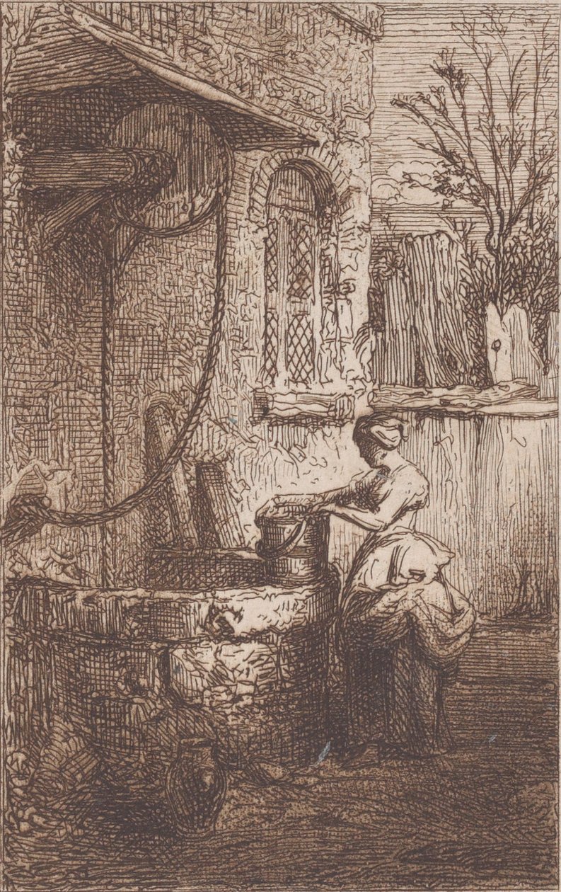 Floresta. de Charles Emile Jacque