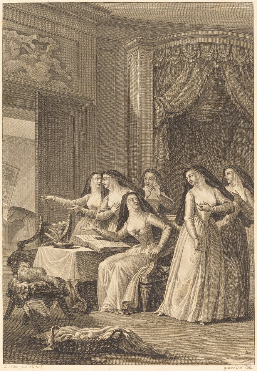 Irmã Jane de Charles Emmanuel Patas after Charles Monnet