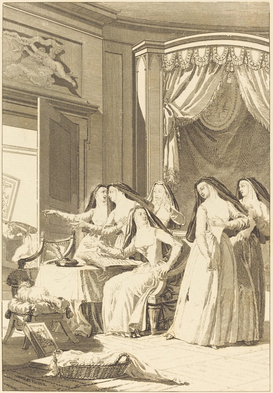 Irmã Jane de Charles Emmanuel Patas after Charles Monnet