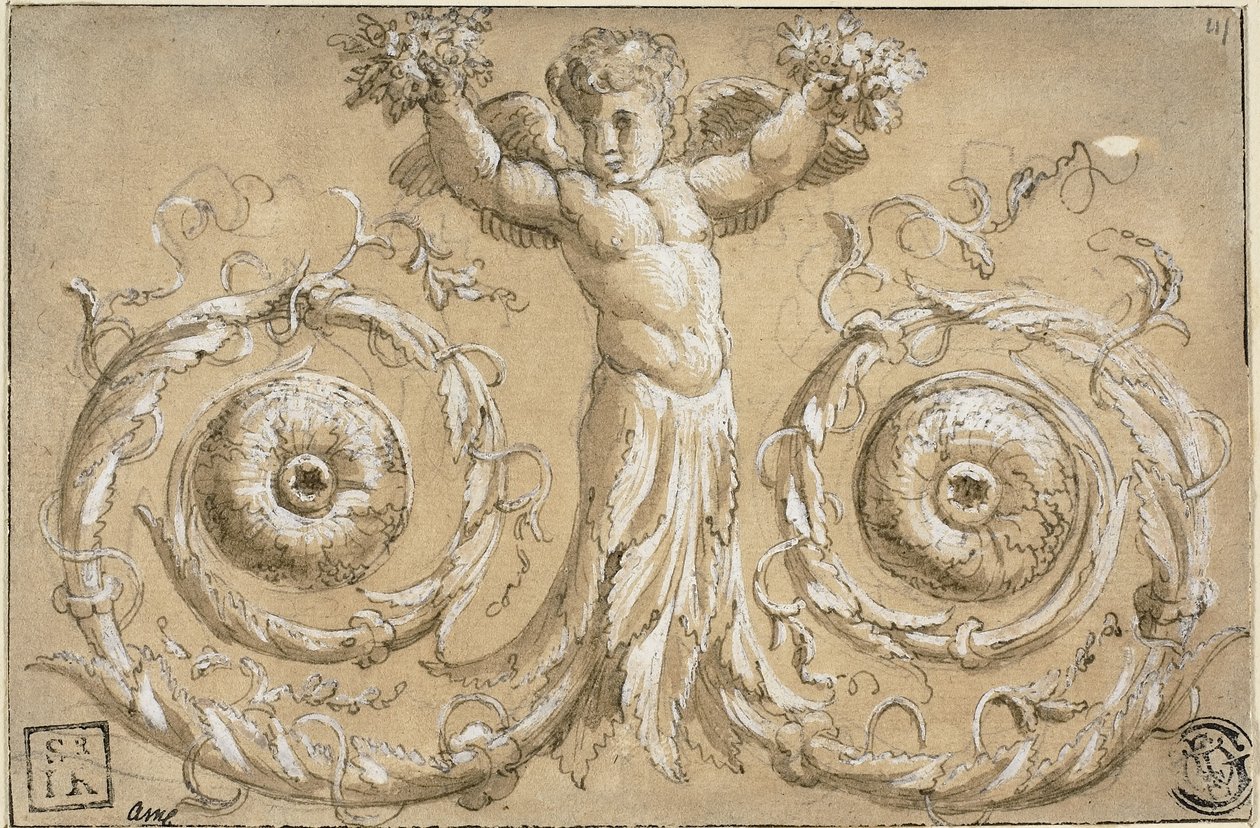 Decoração ornamental de Charles Errard