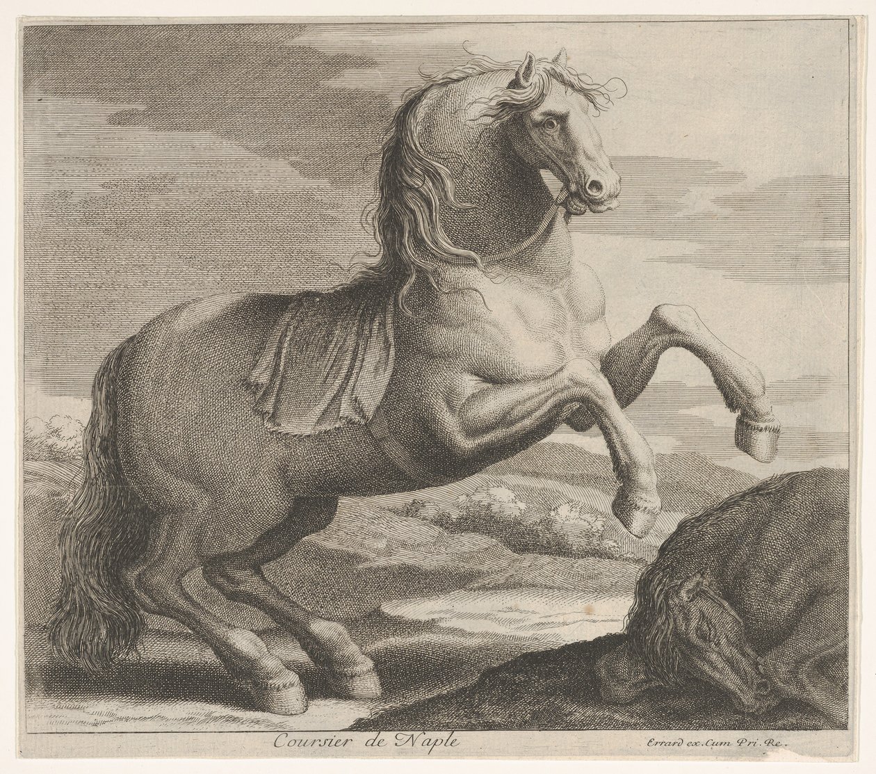 Correio de Nápoles. de Charles Errard le fils