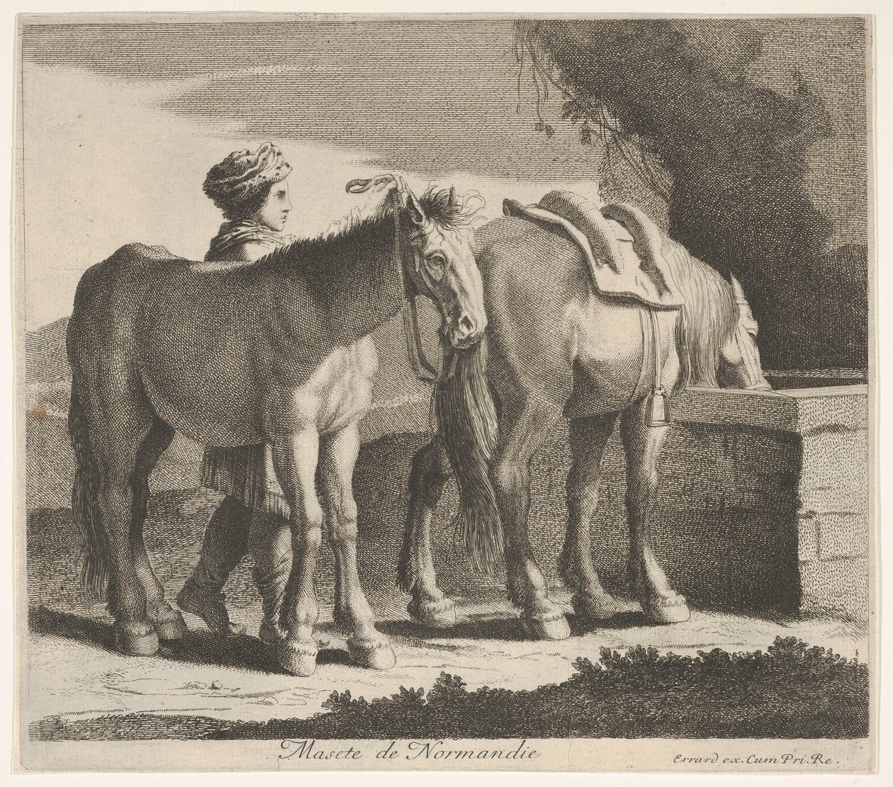 Massagens da Normandia. de Charles Errard le fils