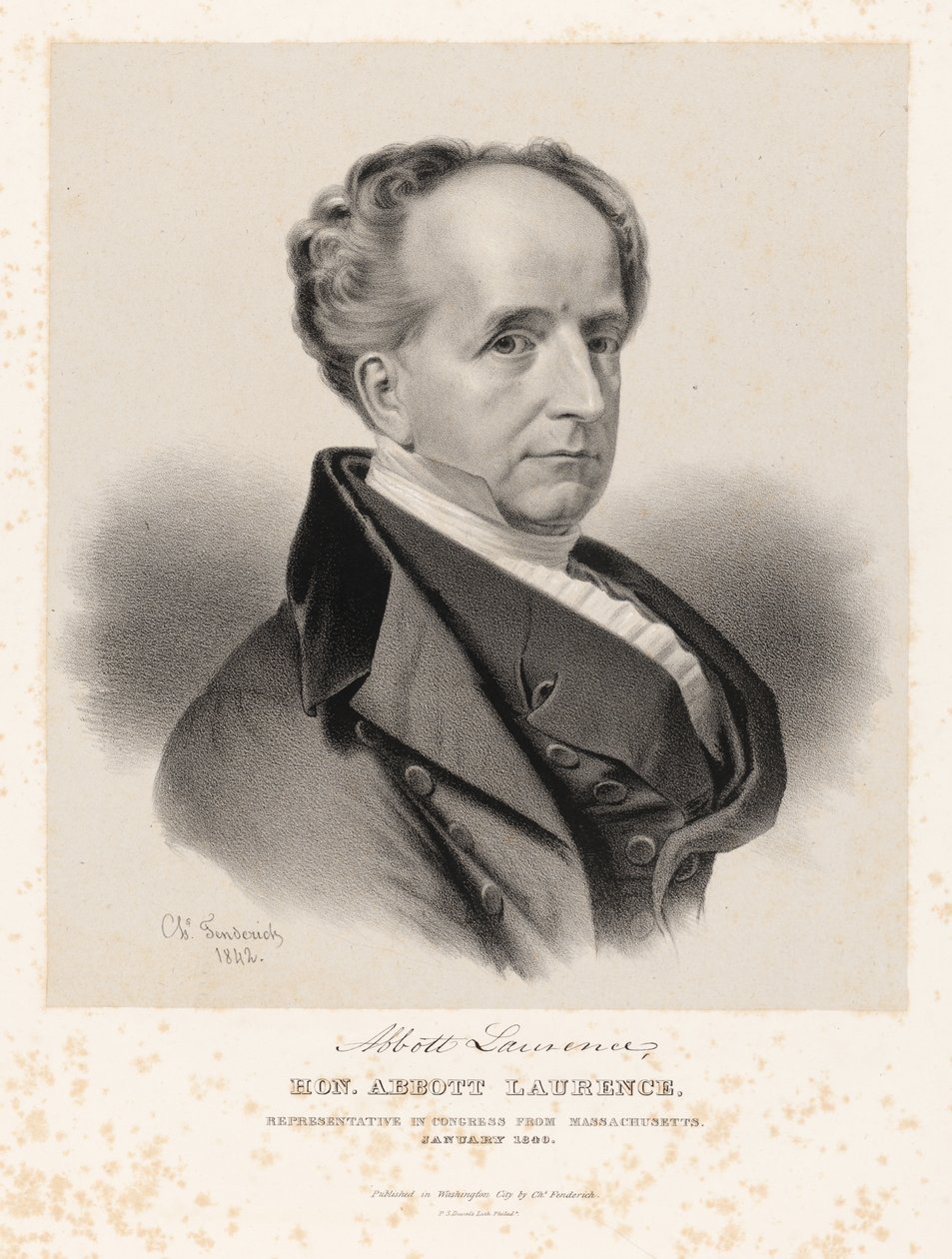 Abbott Lawrence de Charles Fenderich