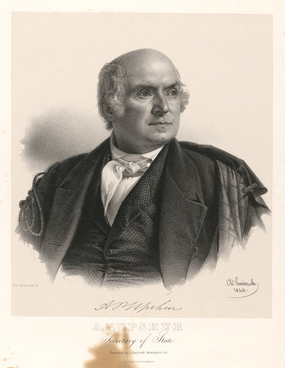 Abel Parker Upshur de Charles Fenderich