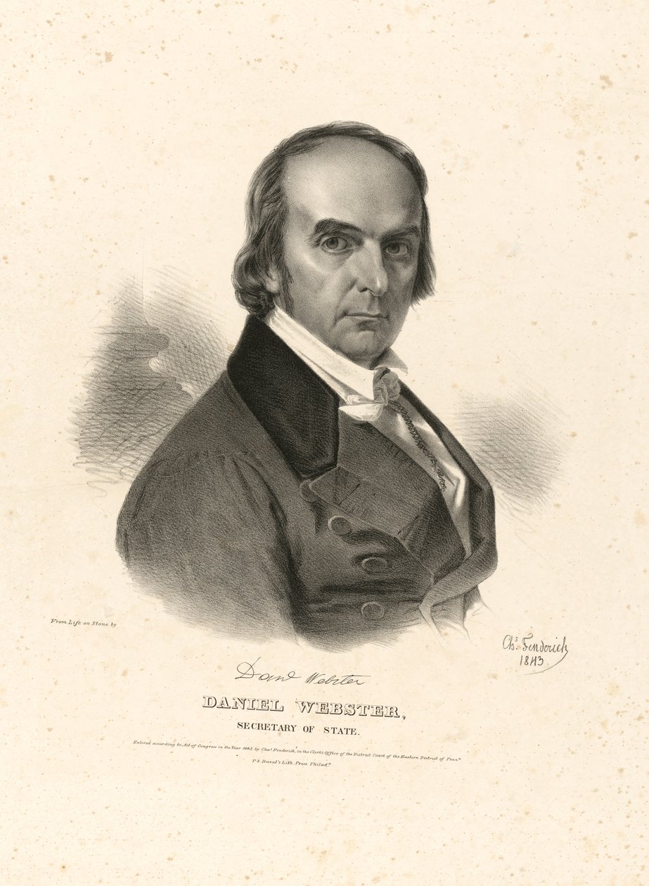 Daniel Webster de Charles Fenderich