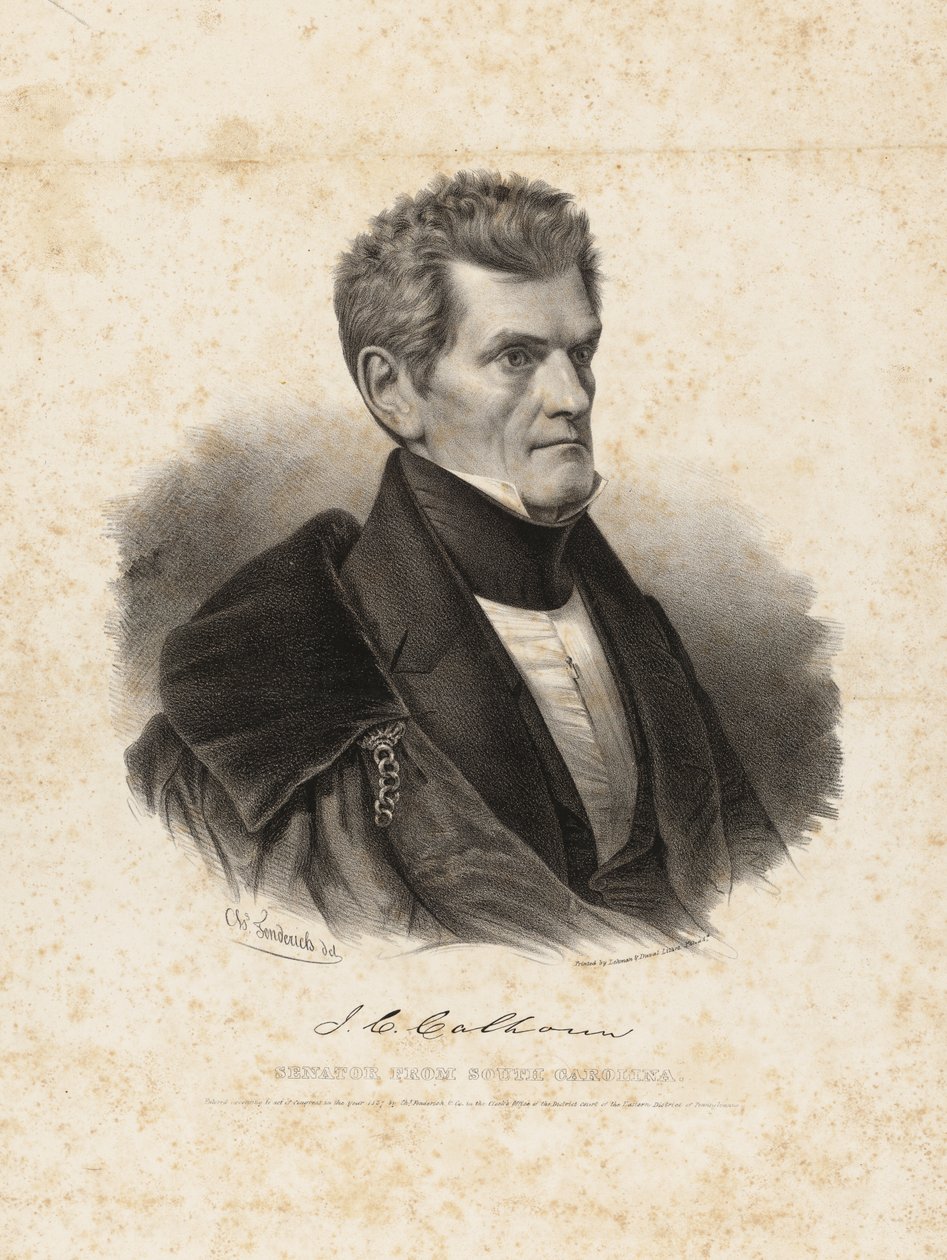 John C. Calhoun de Charles Fenderich