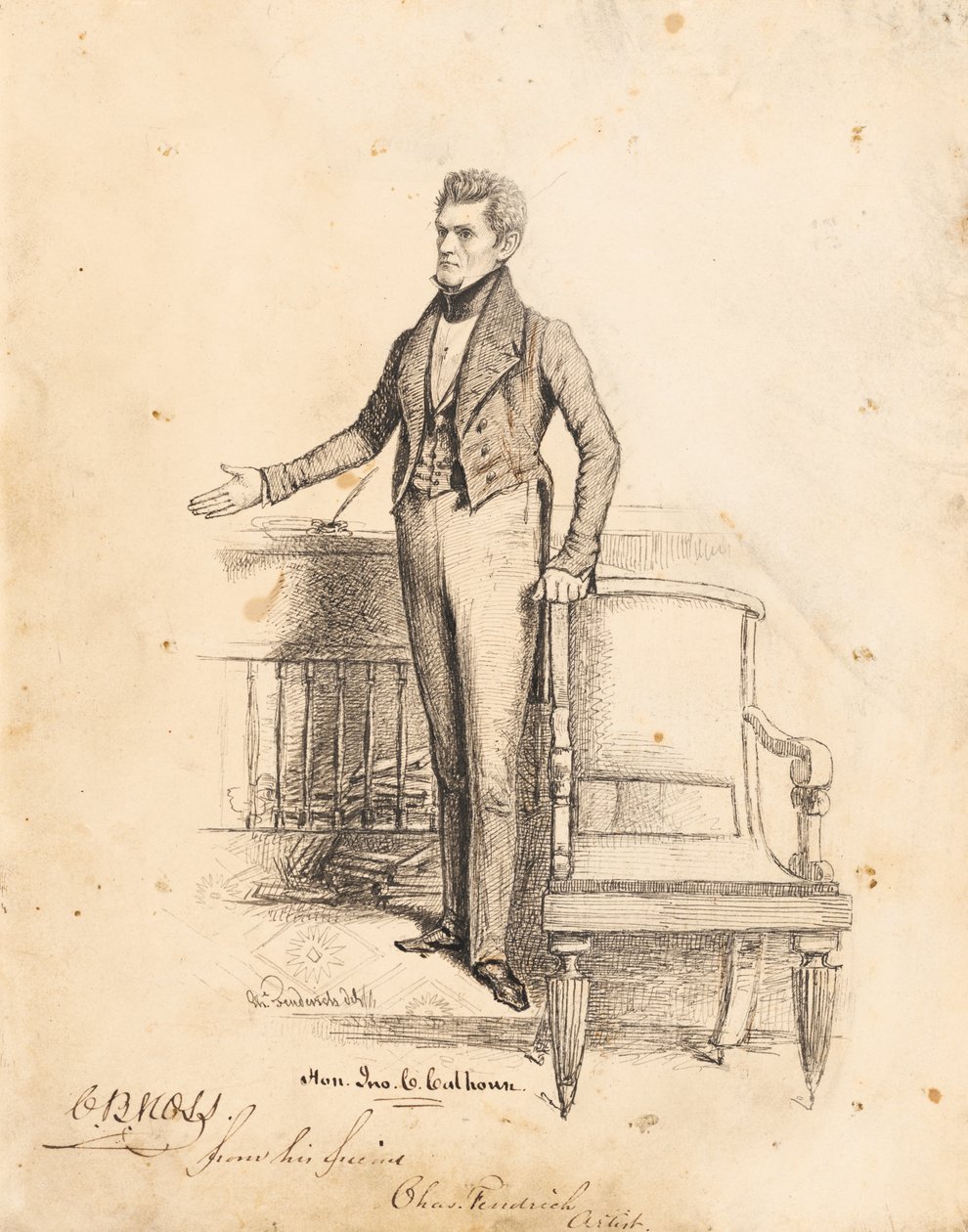 John C. Calhoun de Charles Fenderich
