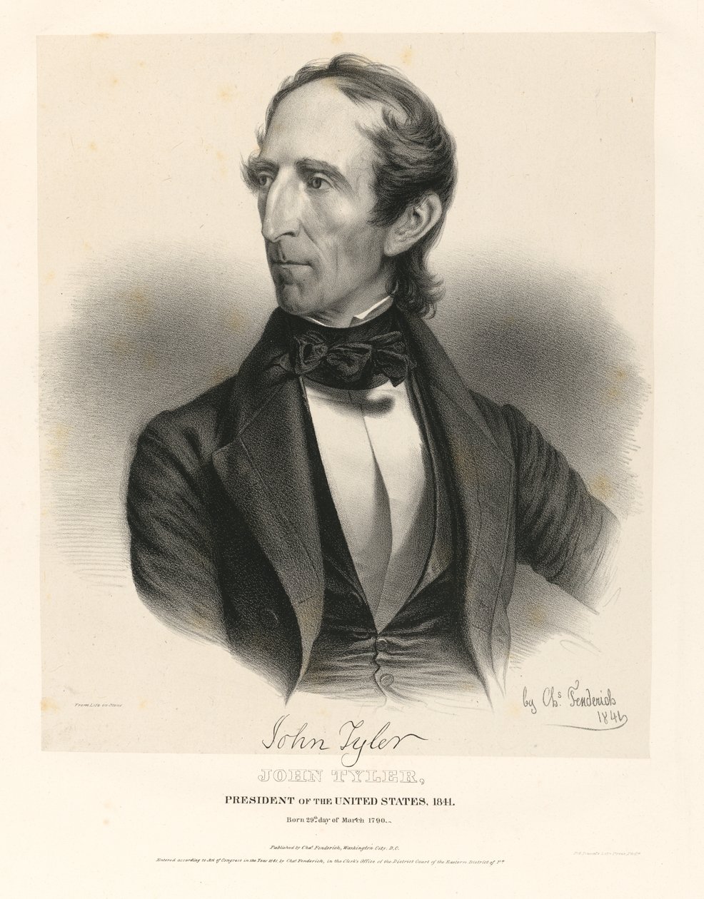 John Tyler de Charles Fenderich