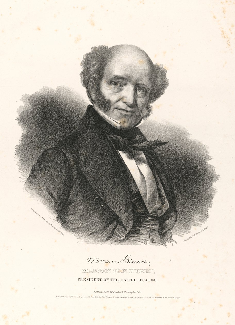 Martin Van Buren de Charles Fenderich