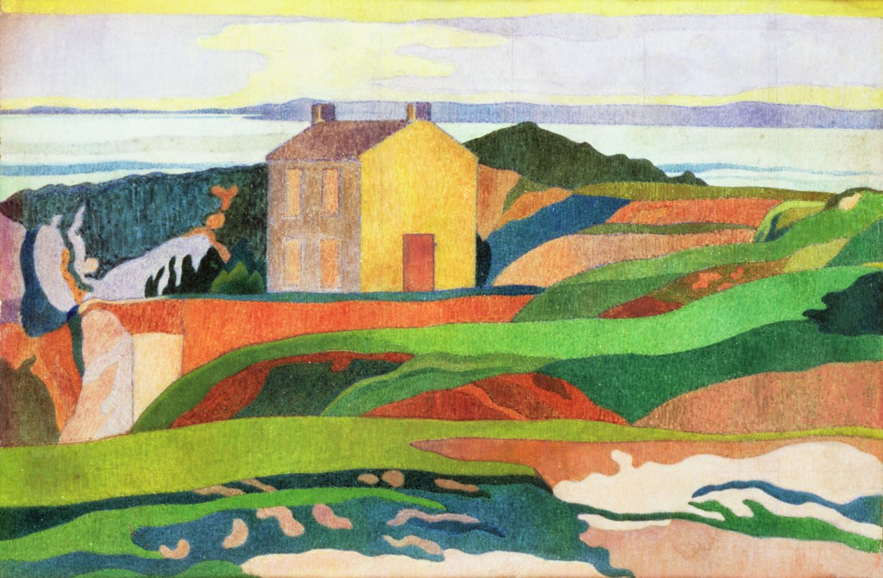 A Casa dos Hangmans, c.1891 de Charles Filiger