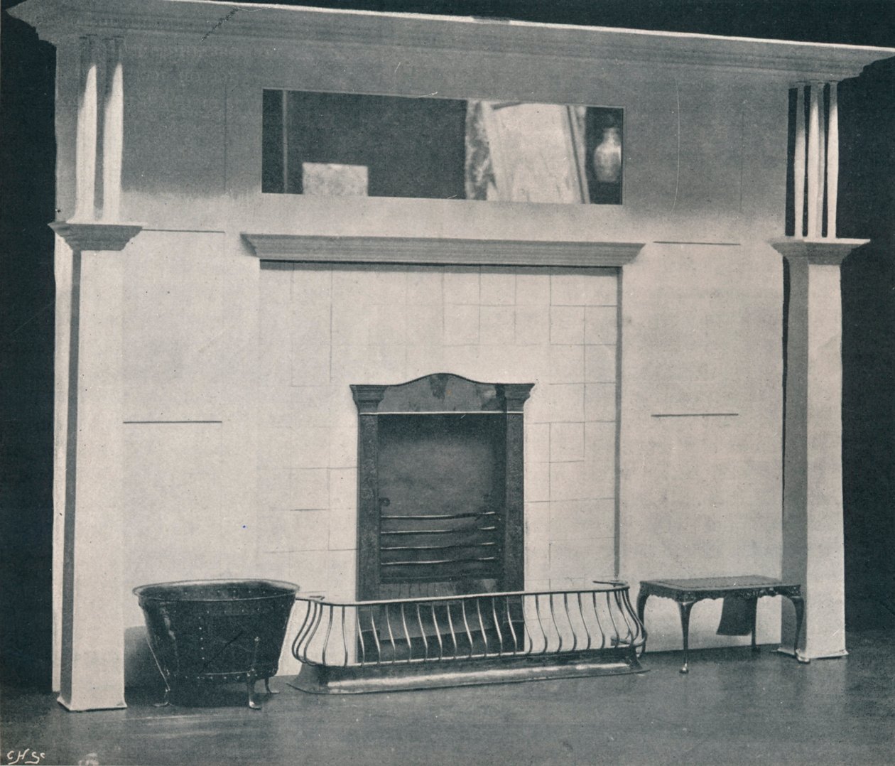 Lareira, c1895, 1897 de Charles Francis Annesley Voysey