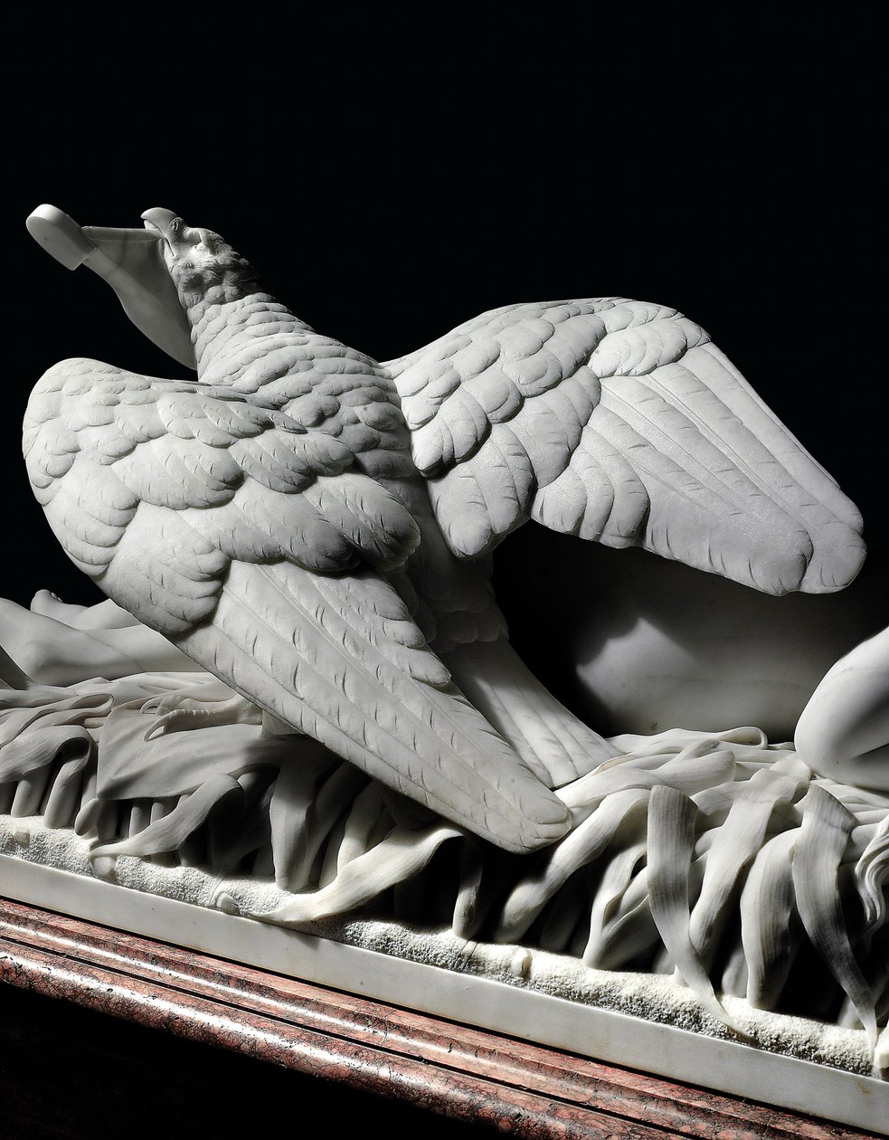 Uma figura em tamanho real de Rhodopis no pedestal, 1862 de Charles Francis Fuller