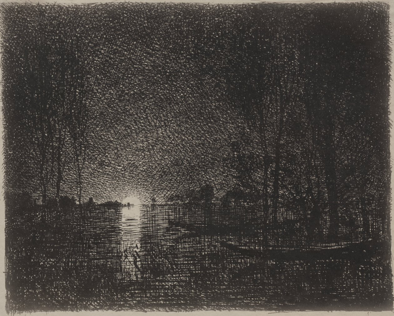 Peça de dormir de Charles Francois Daubigny