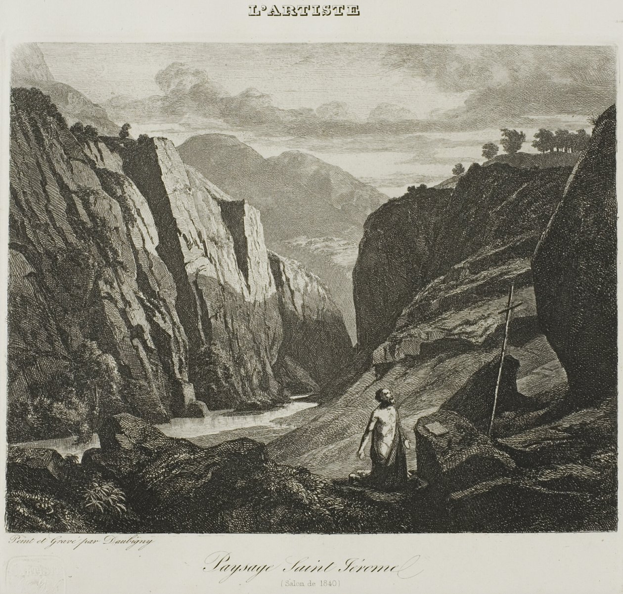 São Jerónimo de Charles Francois Daubigny