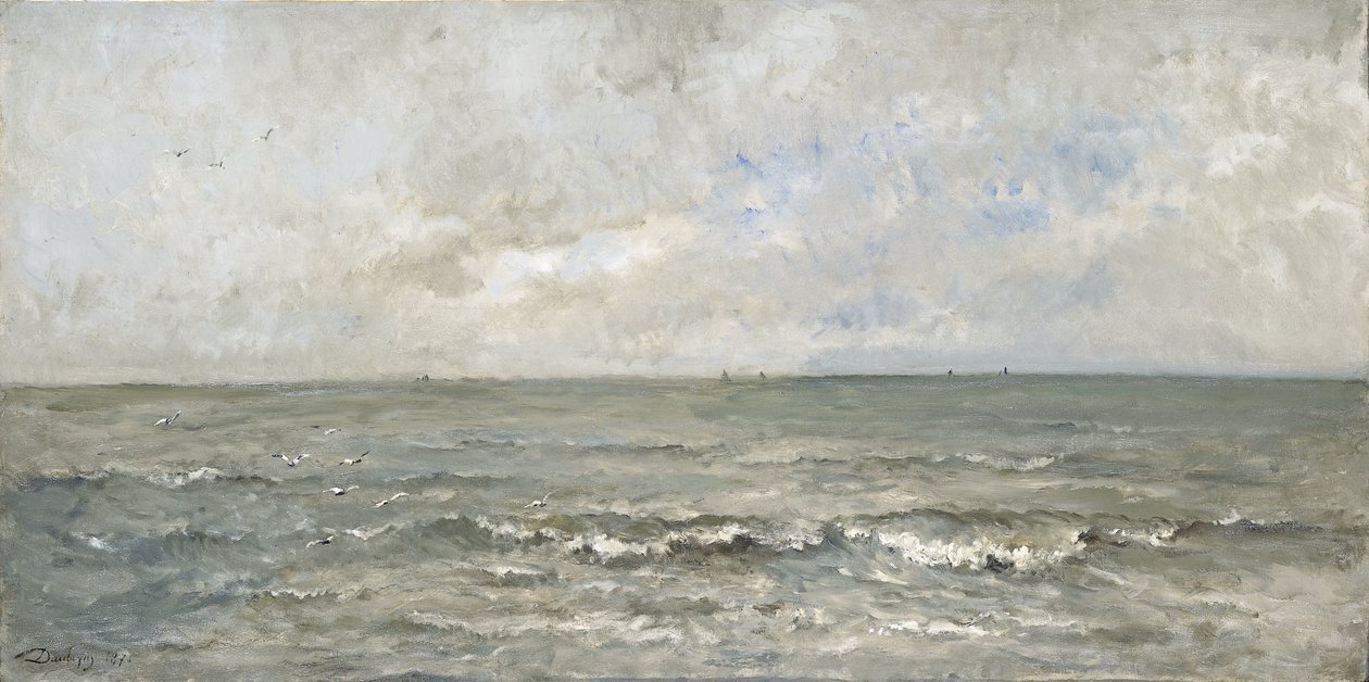 Seascape de Charles Francois Daubigny