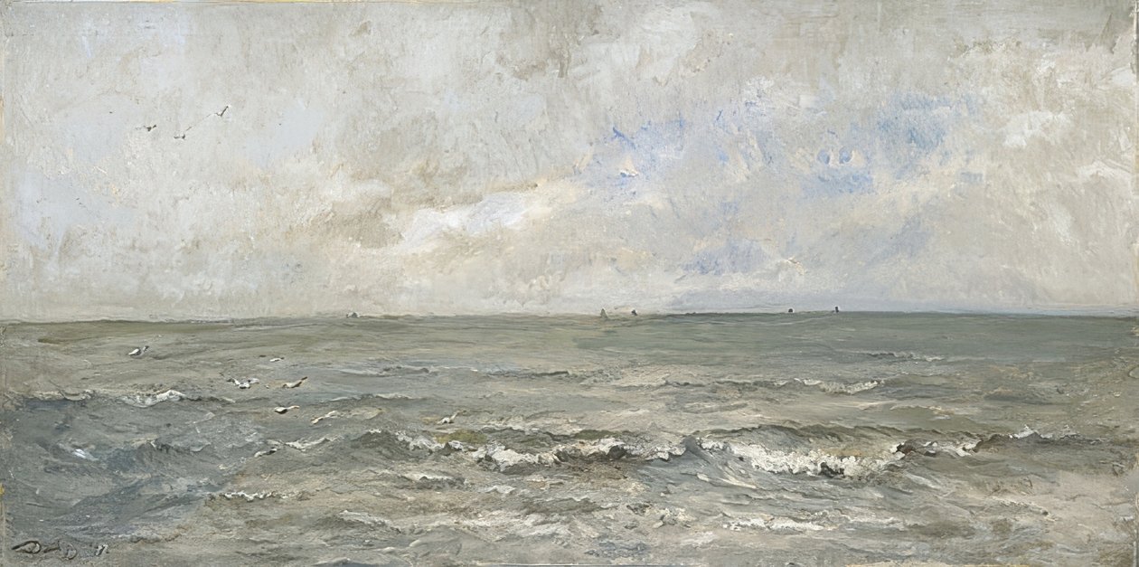 Seascape. 1876 de Charles Francois Daubigny