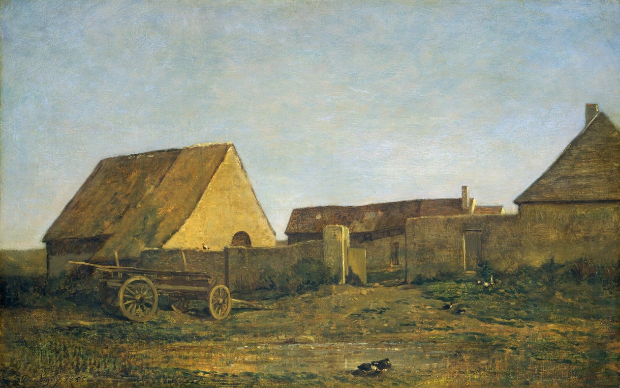 A Fazenda de Charles Francois Daubigny