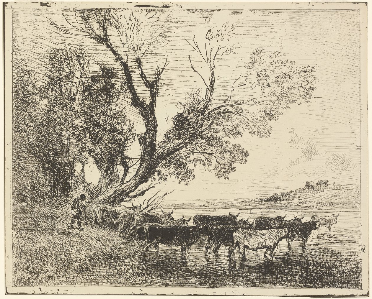 O Ford de Charles Francois Daubigny