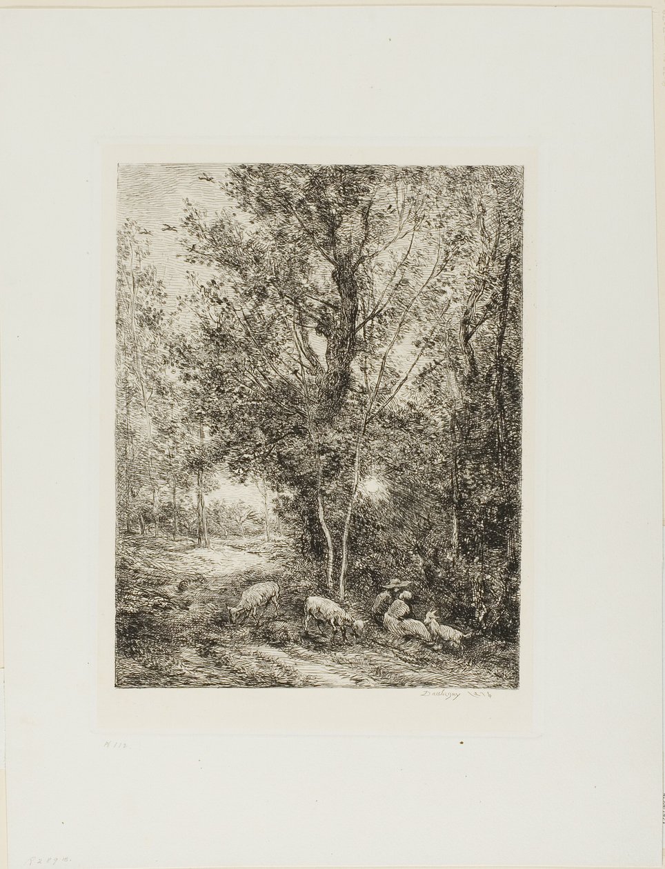 O Pastor e a Pastora de Charles Francois Daubigny