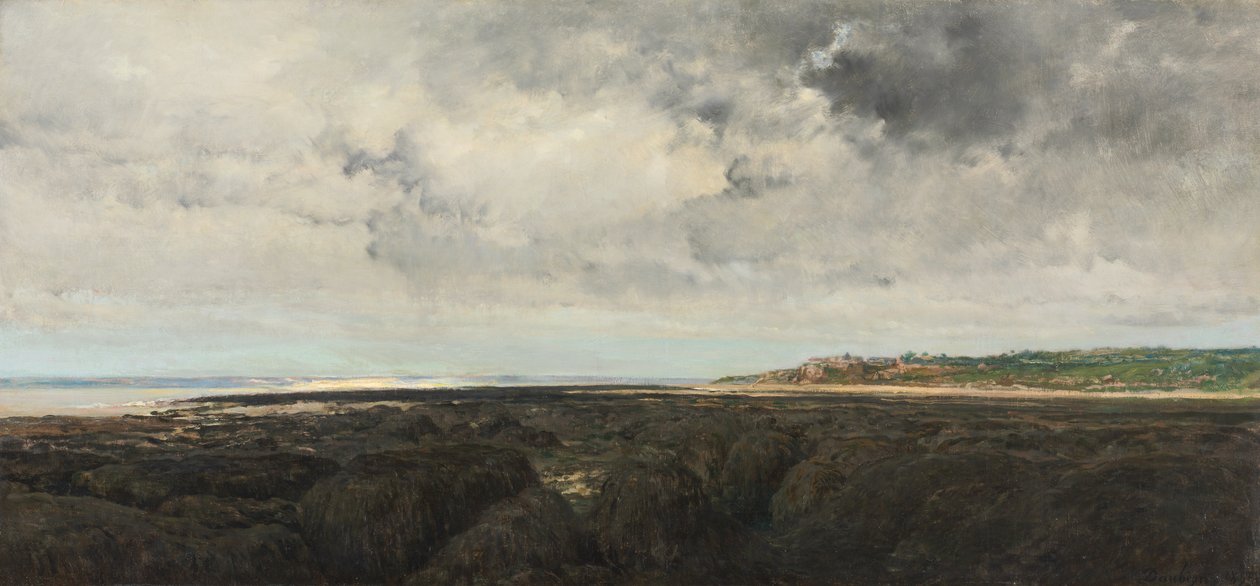 Villerville visto de Le Ratier de Charles Francois Daubigny