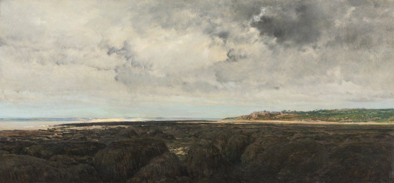 Villerville Visto de Le Ratier, 1855. de Charles Francois Daubigny