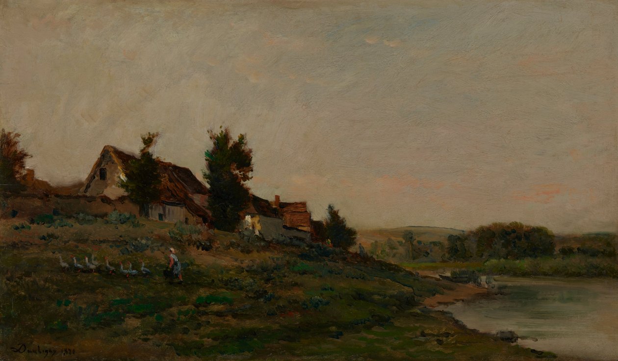 O Chaumière de Charles Francois Daubigny