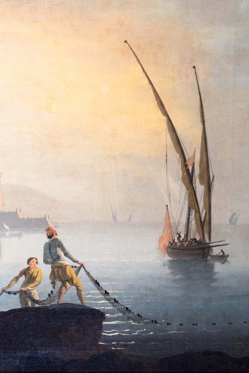 Marinha, pormenor de Charles François Grenier de Lacroix