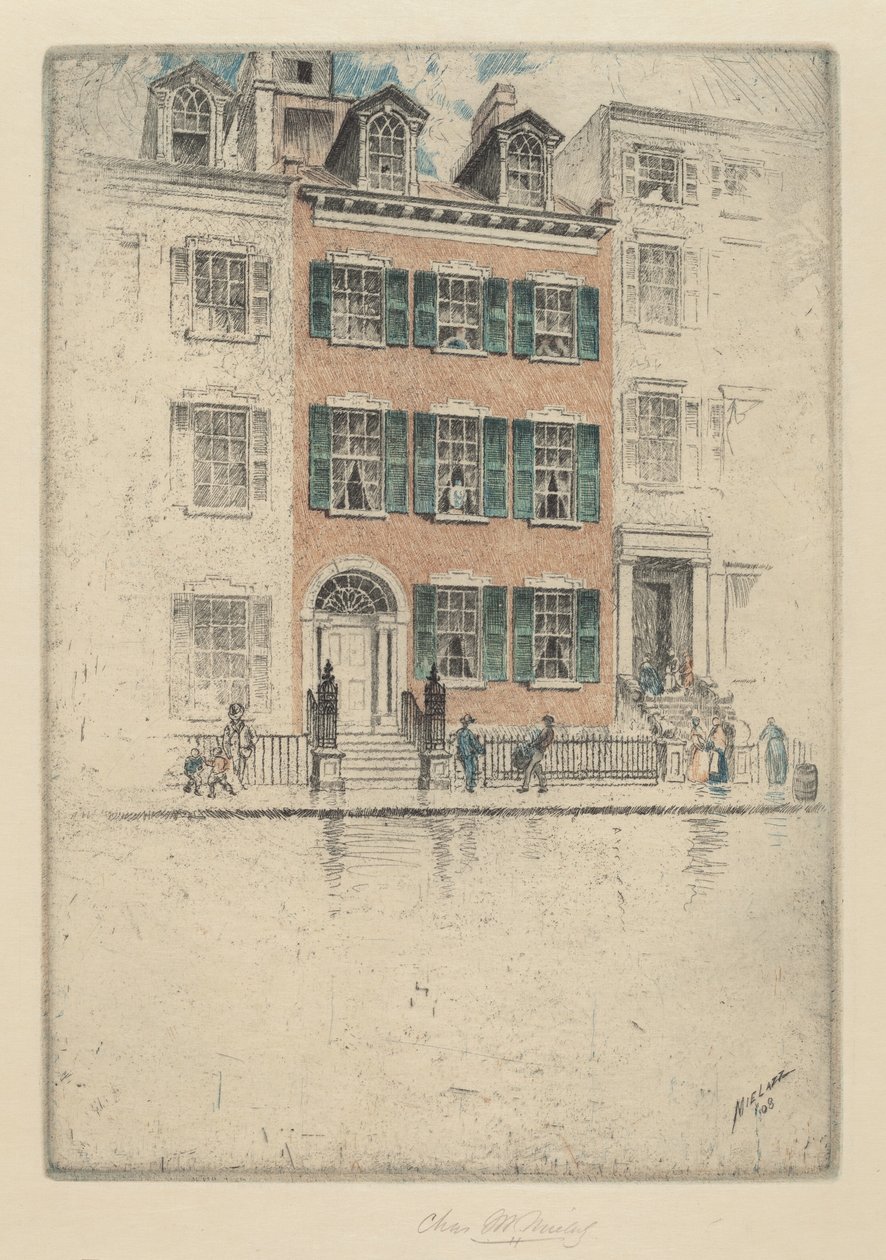 Casa de Ericsson, Beach Street de Charles Frederick William Mielatz